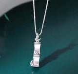 Moonlit Bamboo Pendant Necklace Set