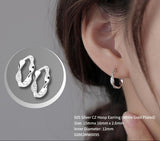 Twisted Classic Hoops Earrings