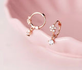 Fleurlume Flower Drop Earrings