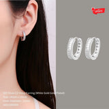 Elegant Shine Hoop Earrings