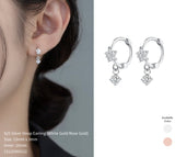 Fleurlume Flower Drop Earrings