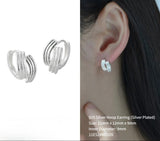 Lightweight Huggies Hoop Earrings