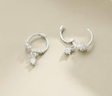 Fleurlume Flower Drop Earrings