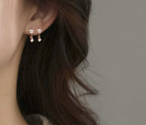 Fleurlume Flower Drop Earrings