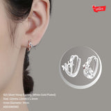 Twinkle Star Huggies Hoop Earrings