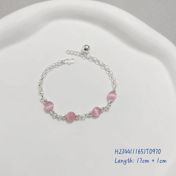 Natural Cat’s Eye Gemstone Bracelet