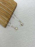 Butterfly Pendant Necklace Set