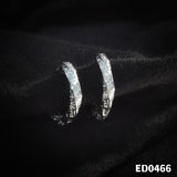 Silver Huggies Hoop Earrings
