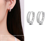 Elegant Shine Hoop Earrings