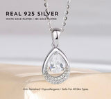 Tear of Elegance Pendant Necklace
