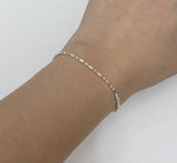 925 Silver Simple Bracelet LB523BC