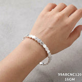 Endless Blessings & Longevity Open Bangle
