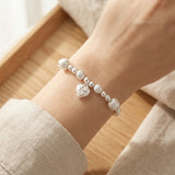 Ice Beads Hearte Bracelet