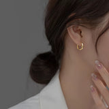 Simple Stylish Hoop Earrings