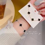 Four Leaves Lucky Clovers Bracelets