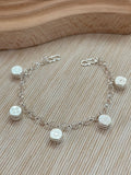 Baby & Kid's 2in1 Anklet / Bracelet Five Emperor Coins Chain