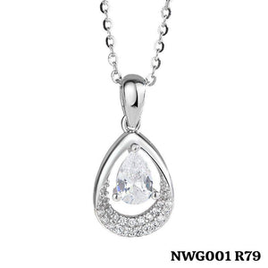 Tear of Elegance Pendant Necklace