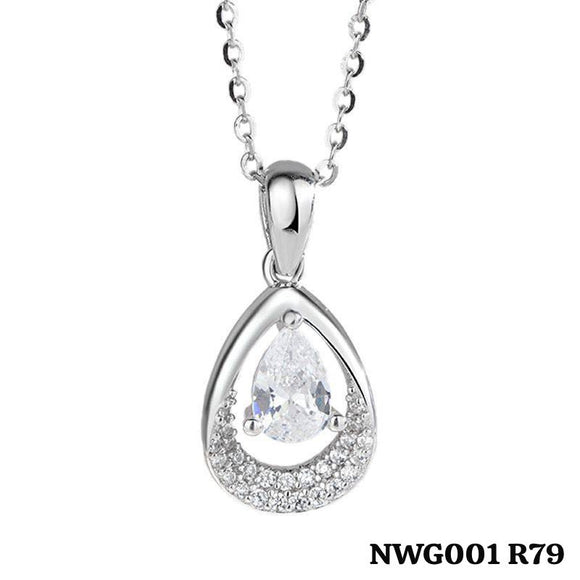 Tear of Elegance Pendant Necklace