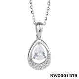 Tear of Elegance Pendant Necklace