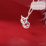Blessed Gourd Pendant Necklace