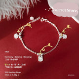 Harmony Trio San He Charm Bracelet