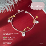 Harmony Trio San He Charm Bracelet