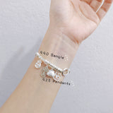 990 Silver Wealthy Bangle