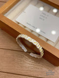 S999 Wealthy Cat Open Bangle 描金凹凸吉言猫开口手镯