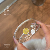 S999 Wealth Silver Open Bangle
