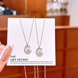 Star and Moon Necklace Set