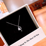 Celestial Crescent Star Necklace Set