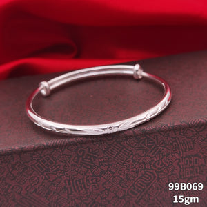 S999 Plain Adjustable Bangle