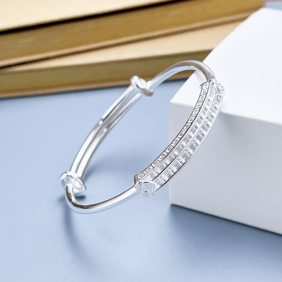 S999 Abacus Adjustable Bangle