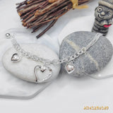 Sweetheart Duo Charm Bracelet