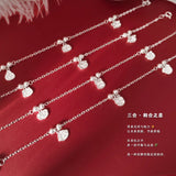 Harmony Trio San He Charm Bracelet
