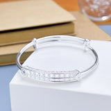 S999 Abacus Adjustable Bangle