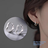 Frosty Huggies Hoop Earrings