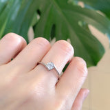 Diamonte Heart and Arrow Adjustable Ring