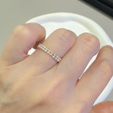 Soft Minimalist Double Ring