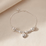 Ice Beads Hearte Bracelet