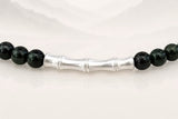 Oil Green Jadeite S999 Stretch Bracelet