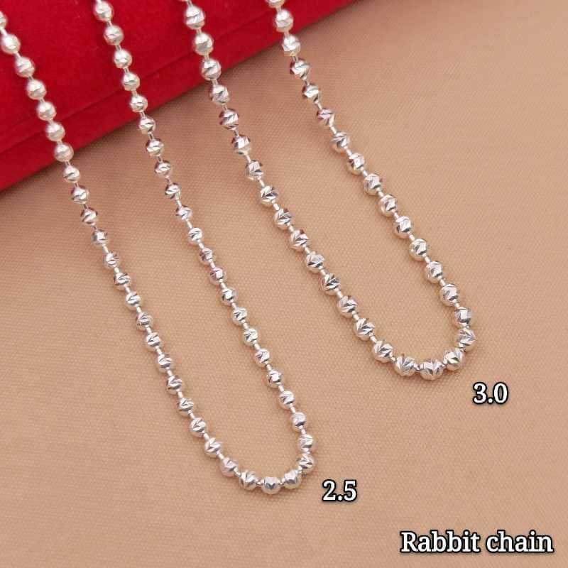 Rabbit Chain Pure Silver 925 – Jsecret Store