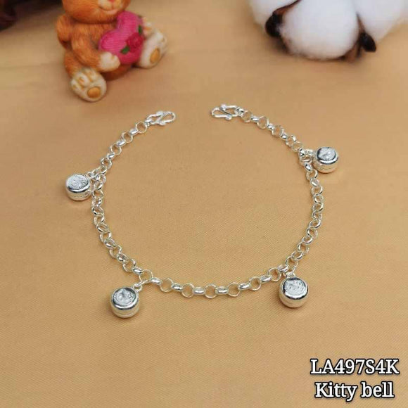 Baby & Kid's  Anklet / Bracelet LA497S4K Kitty Bells