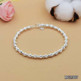 S925 Silver Bangle BG1307 纯银时尚珠粒手环