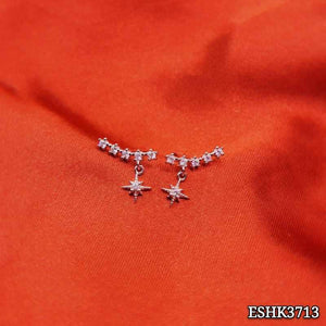 Little Star Diamond Hanging Stud Earrings ESHK3713
