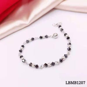 Black Crystal Bracelet LBMB1207 黑水晶手链