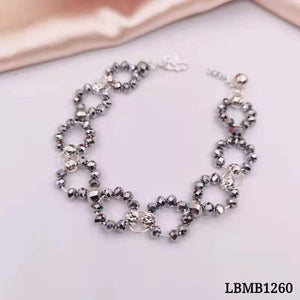 Black Crystal Bracelet LBMB1260 黑水晶手链