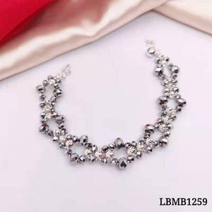 Black Crystal Bracelet LBMB1259 黑水晶手链