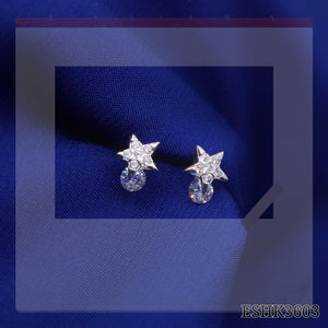 Diamond Star Stud Earrings ESHK3603