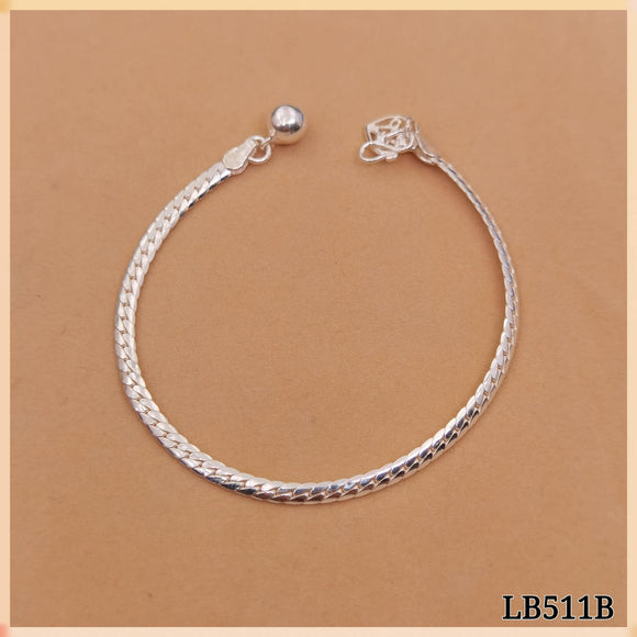 925 Silver Simple Bracelet LB511B